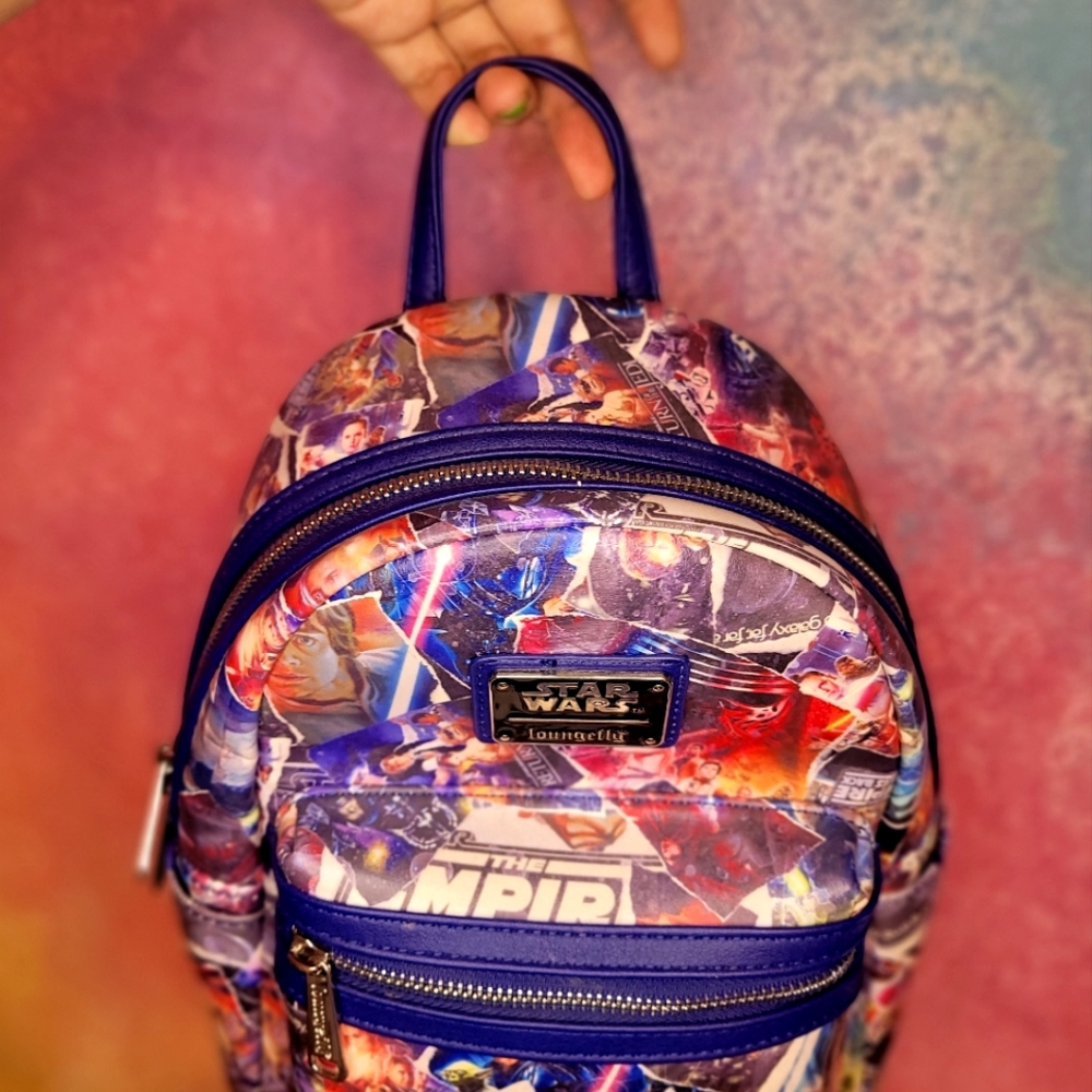 Loungefly Star Wars Collage Mini Backpack - image 4